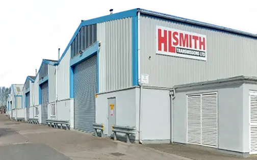 An old ATC Drivetrain building after acquiring HL Smith Transmission